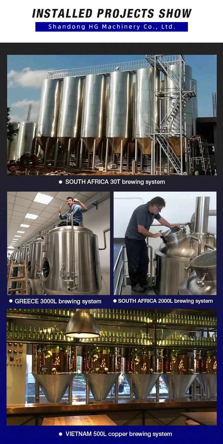 300L Beer Equipment 300L Brewery Equipment 300L Hotel Beer Brewery Equipment Craft Brewery Project